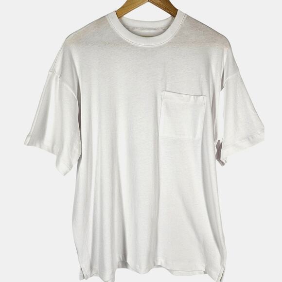 MADEWELL MEN'S WHITE SHORT SLEEVE POCKET T-SHIRT SIZE SMALL STYLE #NN250 - Picture 1 of 12